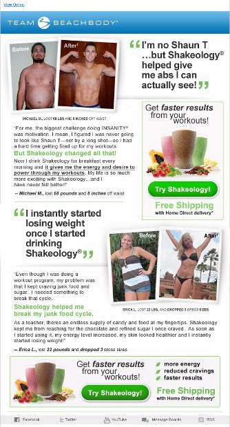 Beachbody Email