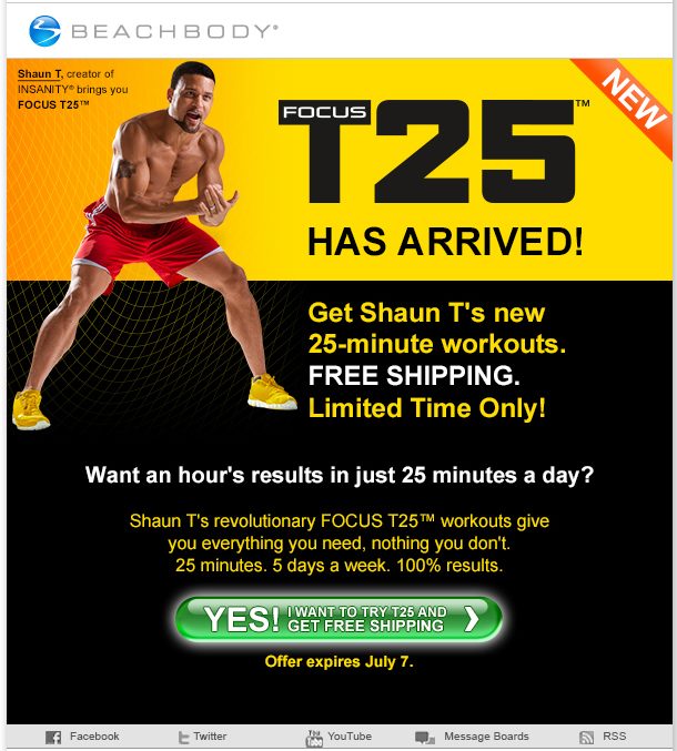 Beachbody Email