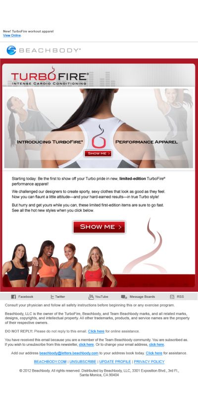 Beachbody Email