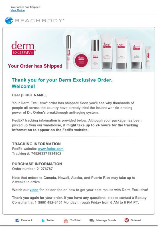 Beachbody Email