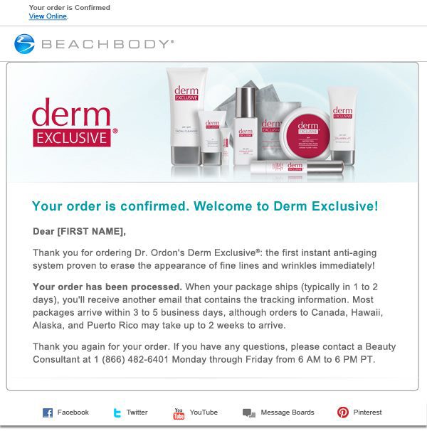 Beachbody Email