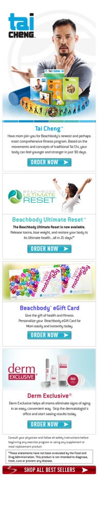 Beachbody Email