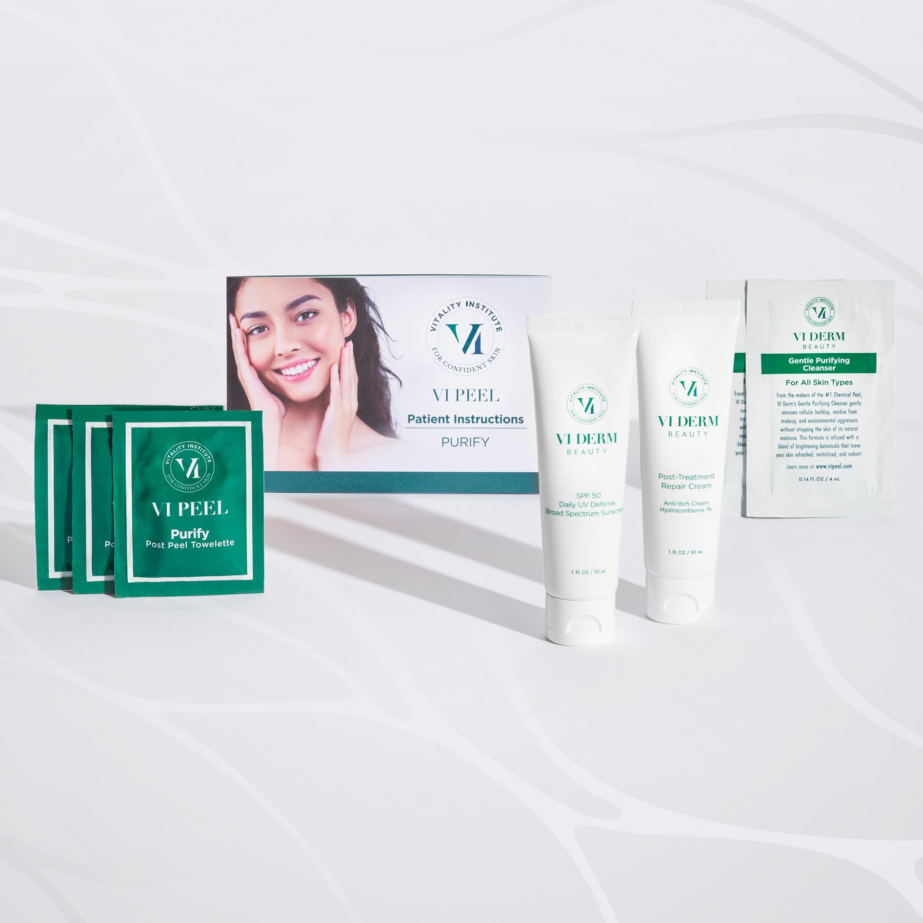 VI Peel Purify Packaging Patient Kit