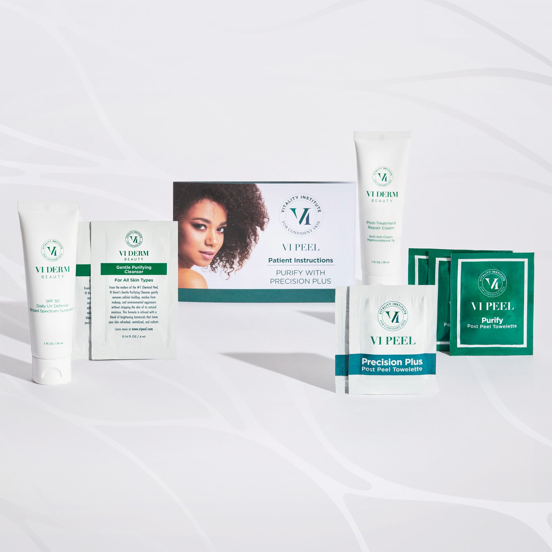 VI Peel Purify with Precision Plus Packaging Patient Kit