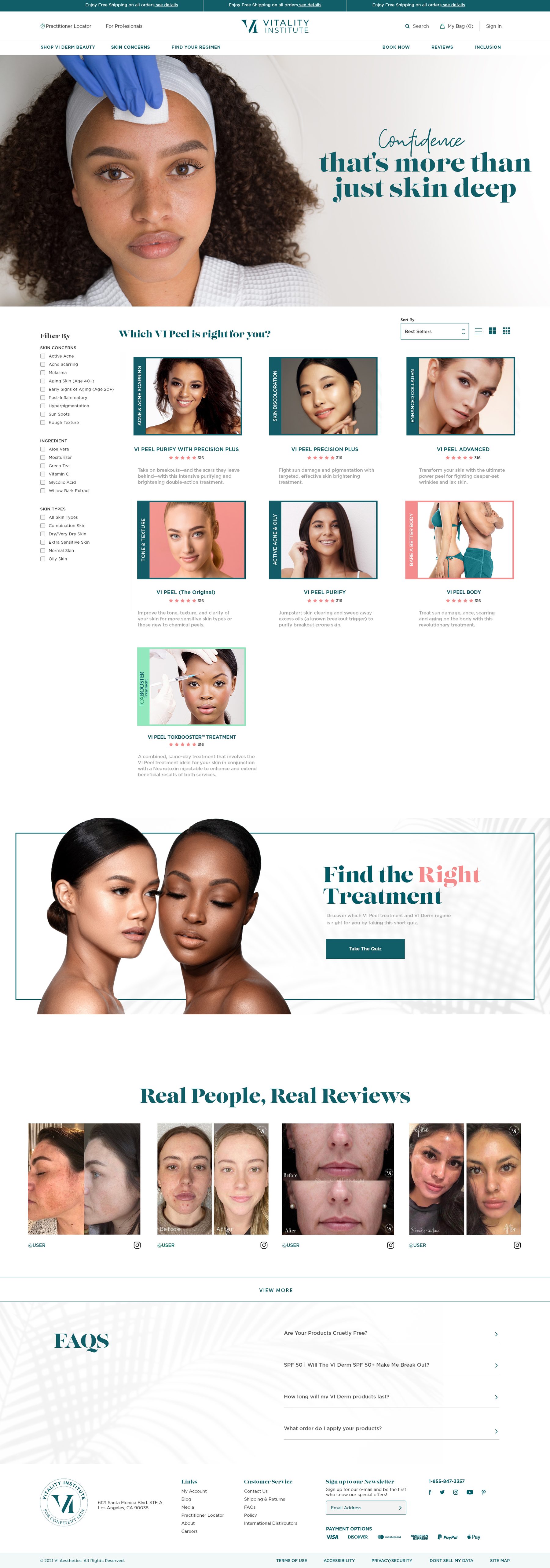 Vitality Institute Home Page