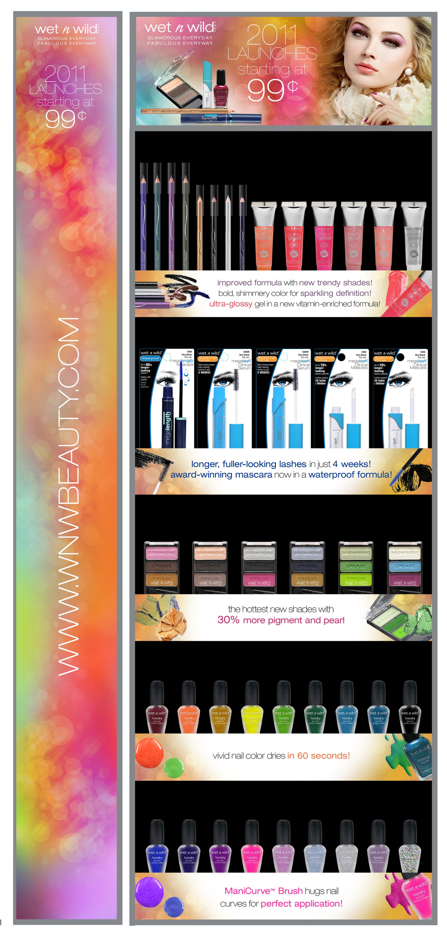Visual Product Merchandise Power Panel display from graphics to foil deco for the packaging of each new component and the strip design.