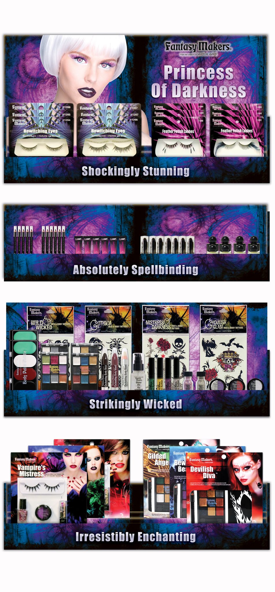 Fantasy Makers by wet n wild beauty Holiday Promo kits