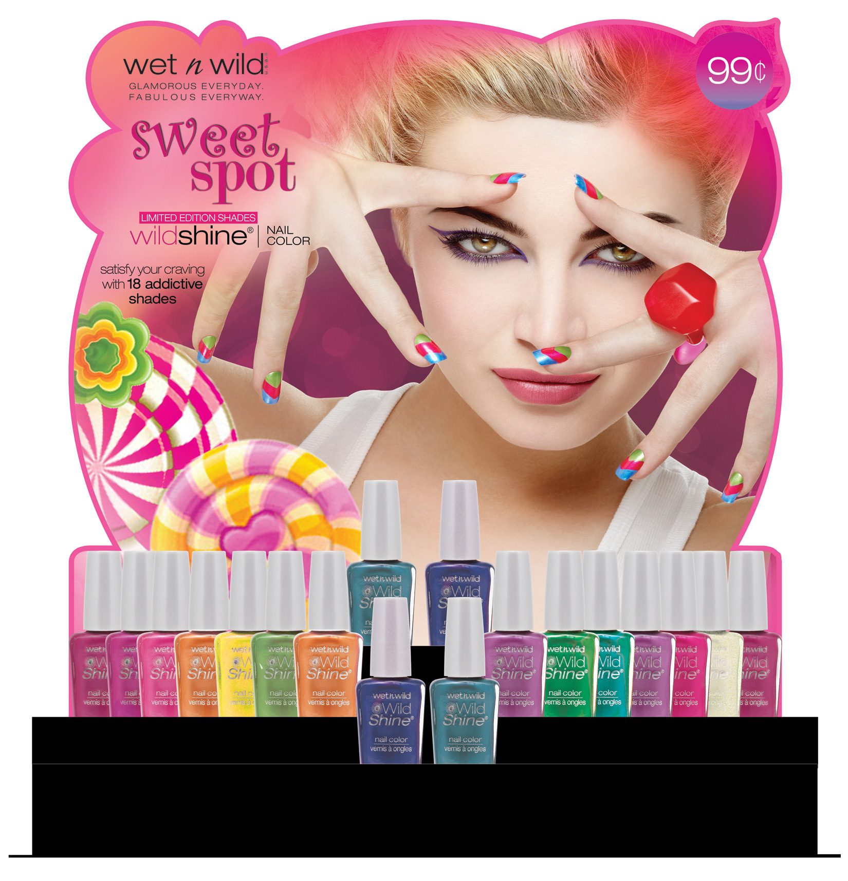 Promo Nail Kit for Candy Color Theme