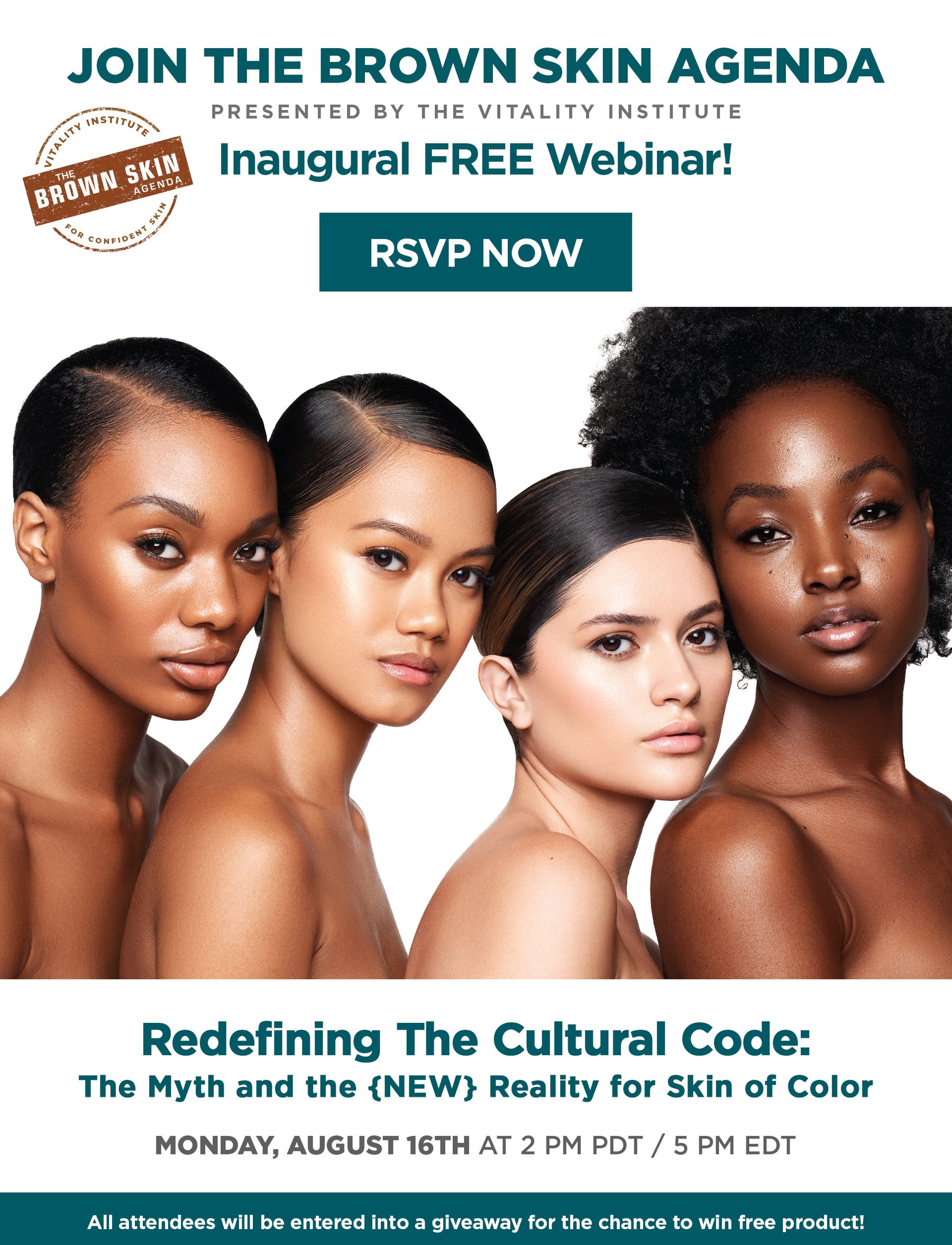 The Brown Skin Agenda Educational Webinar Invitation