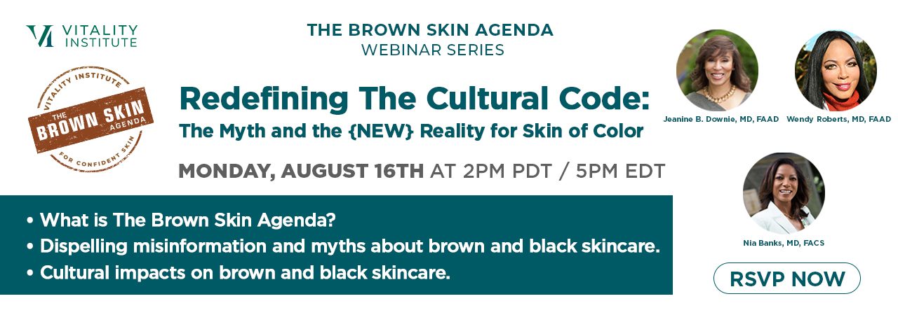The Brown Skin Agenda Educational Webinar Banner