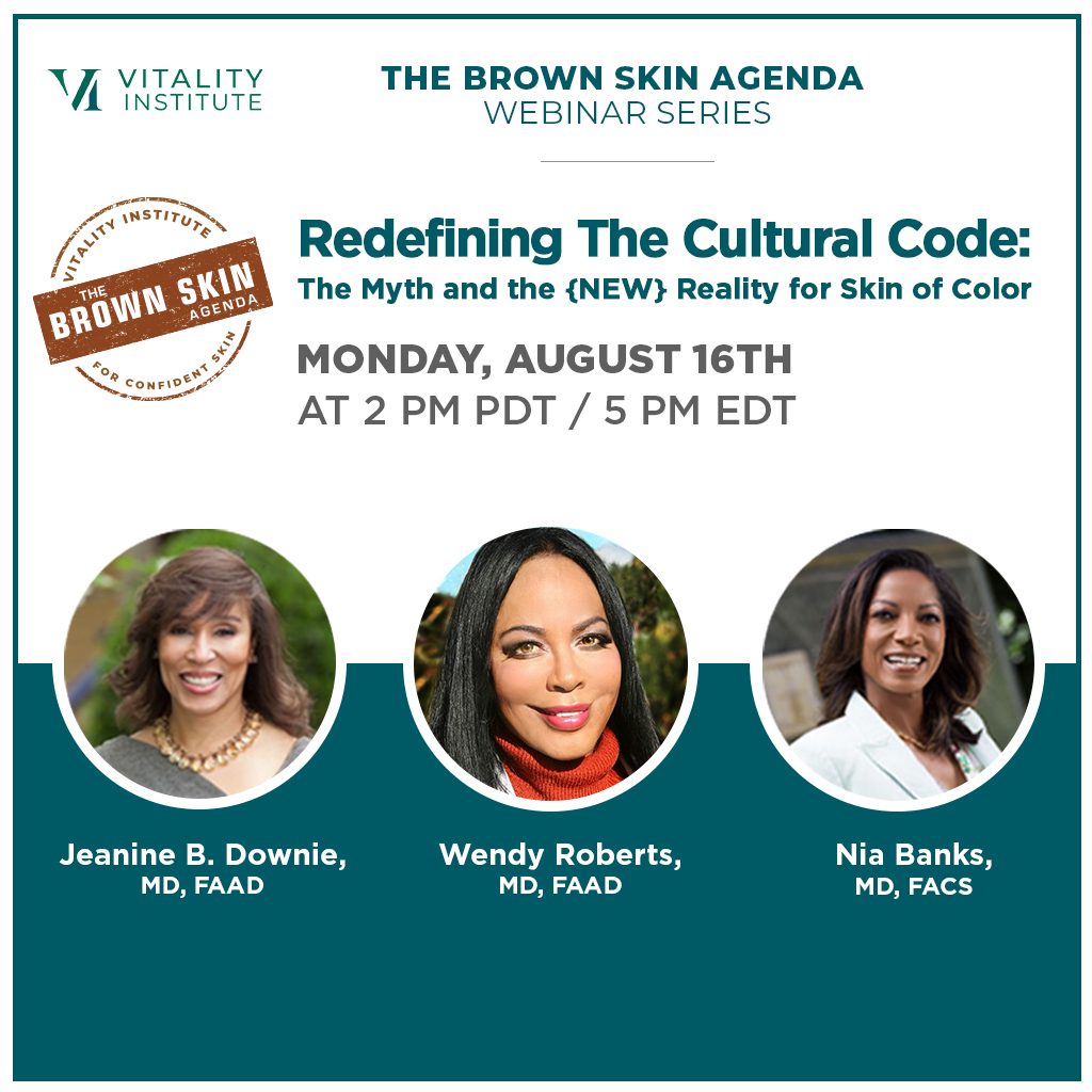 The Brown Skin Agenda Educational Webinar Social Media Post