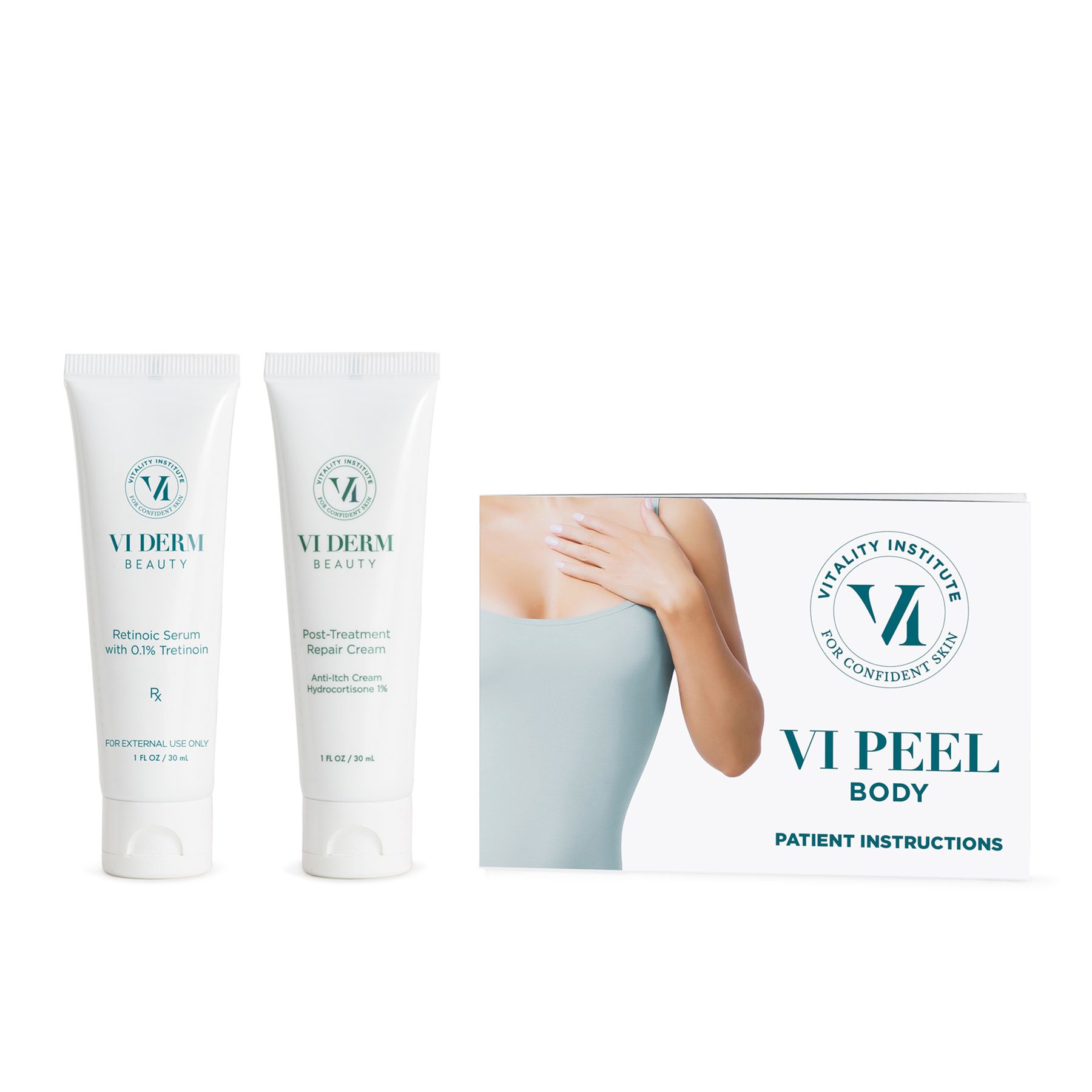 VI Peel Body Patient Instruction Insert and After Care Treatment