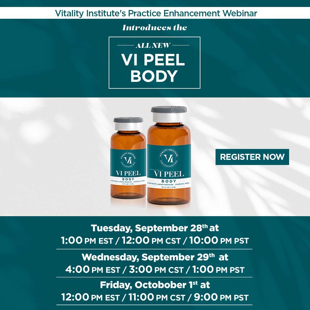 VI Peel Body Registration Social Media Post
